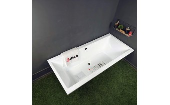 Ванна акрилова Excellent Pryzmat 180x80 см, пряма (WAEX.PRY18WH)