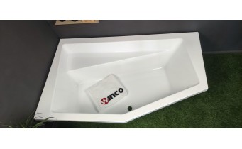 Ванна акрилова асиметрична Excellent Vesper 160x100 см, Правостороння (WAEX.VEP16WH)