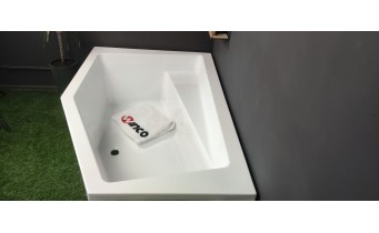 Ванна акрилова асиметрична Excellent Vesper 160x100 см, Правостороння (WAEX.VEP16WH)