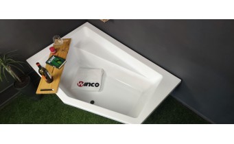 Ванна акрилова асиметрична Excellent Vesper 160x100 см, Правостороння (WAEX.VEP16WH)