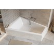 Ванна акрилова для двох Excellent Sfera Max Slim 180x130 см, Лівостороння, монтаж під забудову (WAEX.SML18WHS)