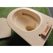 Унітаз безобідковий круглий Tavro QFS Rimless з тонким сидінням soft-close, Duroplast Super Slim, 49х36 см, капучино, бежевий матовий Унітаз безобідковий круглий Tavro QFS Rimless з тонким сидінням soft-close, Duroplast Super Slim, 49х36 см, капучино, бежевий матовий