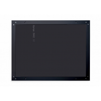 Прямокутне дзеркало у ванну Nero 120/80 чорна рамка, Black, Універсальне, 120x80x2,5 см