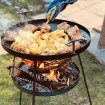 Мангал-сковорода Winco діаметром 50 см з підставкою для вогню (на розбірних ніжках) (SH-PA-16)