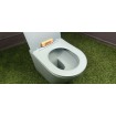 Унітаз безобідковий Mexen Rico Rimless з тонким сидінням soft-close, Duroplast Super Slim, світло-зелений матовий Унітаз безобідковий Mexen Rico Rimless з тонким сидінням soft-close, Duroplast Super Slim, світло-зелений матовий
