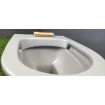 Унітаз безобідковий Mexen Rico Rimless з тонким сидінням soft-close, Duroplast Super Slim, світло-сірий матовий Унітаз безобідковий Mexen Rico Rimless з тонким сидінням soft-close, Duroplast Super Slim, світло-сірий матовий