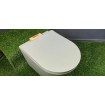 Унітаз безобідковий Mexen Rico Rimless з тонким сидінням soft-close, Duroplast Super Slim, світло-сірий матовий Унітаз безобідковий Mexen Rico Rimless з тонким сидінням soft-close, Duroplast Super Slim, світло-сірий матовий