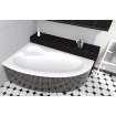 Ванна акрилова Besco Nataliana 150x100 L, Лівостороння, Асиметрична