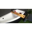 Ванна акрилова Besco Praktika 140x70 L, асиметрична + чорна панель (WAP-140-NL-BL) Ванна акрилова Besco Praktika 140x70 L, асиметрична + чорна панель (WAP-140-NL-BL)
