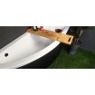 Ванна акрилова Besco Praktika 140x70 L, асиметрична + чорна панель (WAP-140-NL-BL) Ванна акрилова Besco Praktika 140x70 L, асиметрична + чорна панель (WAP-140-NL-BL)