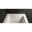 Ванна акрилова Besco Praktika 140x70 L, асиметрична + чорна панель (WAP-140-NL-BL) Ванна акрилова Besco Praktika 140x70 L, асиметрична + чорна панель (WAP-140-NL-BL)