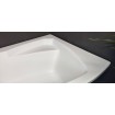 Ванна акрилова Besco / Беско Rima 130x85 L, Лівостороння, асиметрична, із заокругленим кутом (WAR-130-NL)