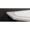 Ванна акрилова Besco / Беско Rima 130x85 L, Лівостороння, асиметрична, із заокругленим кутом (WAR-130-NL)