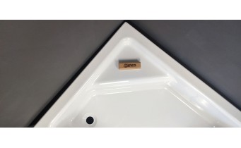 Душовий піддон глибокий з акрилу New Trendy New Maxima 120x85x41 см L, з місцем для сидіння, лівосторонній (B-0378)