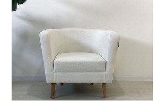 Крісло не розкладне м'яке Осло 1200 / Oslo 1200 Beige / Молочний, колір та тканину можна обрати