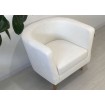 Крісло не розкладне м'яке Осло 1200 / Oslo 1200 Beige / Молочний, колір та тканину можна обрати