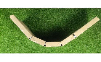 Панель для піддону NEW TRENDY NEW MAXIMA 120x85x37 см (O-0149)