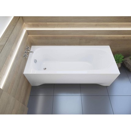Ванна акрилова Polimat Medium 160x75 пряма + ніжки (00223) Ванна акрилова Polimat Medium 160x75 пряма + ніжки (00223)