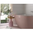 Окремостояча пристінна ванна з акрилу Polimat RISA 170x80 см, pink - рожева + ніжки (00446) Окремостояча пристінна ванна з акрилу Polimat RISA 170x80 см, pink - рожева + ніжки (00446)