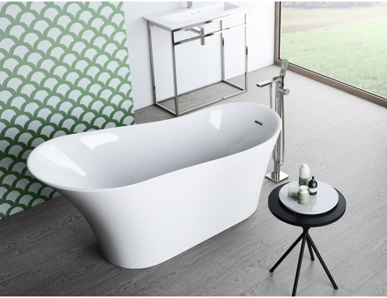 Ванна Radaway Creta окремостояча 180×80×78/65 (WA1-43-180×080U)