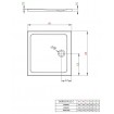 Душовий піддон Radaway Doros Plus C 80x80x4,5 (SDRPC8080-01)