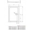 Душовий піддон прямокутний Radaway Doros Plus D 120x90 см, білий (SDRPD1290-01)