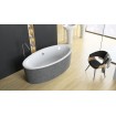 Окремостояча акрилова ванна Radaway Mesara 190x100 з ніжками + сифон для ванни Radaway R135L (WA1-38-190x096U)