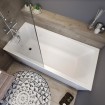 Ванна акрилова Riho Lusso Plus пряма 170x80 см (BA12) Ванна акрилова Riho Lusso Plus пряма 170x80 см (BA12)