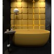 Окремостояча овальна ванна з штучного каменю Olivia / Олівія, 170x93,5x55 см, колір жовтий глянцевий, суцільнолита, клапан клік-клак колір ванни Окремостояча овальна ванна з штучного каменю Olivia / Олівія, 170x93,5x55 см, колір жовтий глянцевий, суцільнолита, клапан клік-клак колір ванни