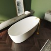 Ванна овальна Riho Oval окремостояча 160x72 см, з литого мармуру (BS67) Ванна овальна Riho Oval окремостояча 160x72 см, з литого мармуру (BS67)