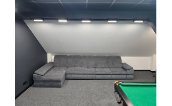 Кутовий диван розкладний великий ВІКОМеблі Denver 2+2 / Денвер 2+2, розмір 423 на 170 см, сірий, кут дивану, тканину, колір можна обрати