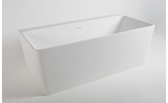 Окремостояча кам'яна ванна Volle Solid Surface 165x80 з донним клапаном (12-40-051) Окремостояча кам'яна ванна Volle Solid Surface 165x80 з донним клапаном (12-40-051)