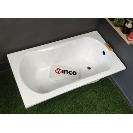 Ванна акрилова Besco Aria 160x70 см, пряма, всередені округлі форми (WAA-160-PA) Ванна акрилова Besco Aria 160x70 см, пряма, всередені округлі форми (WAA-160-PA)