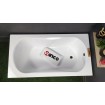 Ванна акрилова Besco Aria 160x70 см, пряма, всередені округлі форми (WAA-160-PA) Ванна акрилова Besco Aria 160x70 см, пряма, всередені округлі форми (WAA-160-PA)