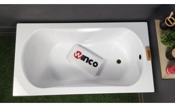 Ванна акрилова Besco Aria 170x70 см, пряма, округлі форми всередині (WAA-170-PA)