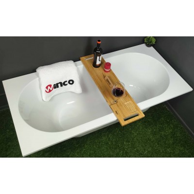 Ванна кварилова Villeroy&Boch Oberon / Оберон 170x70 см, КВАРИЛ + ніжки, фреза для вирізу переливу в комплекті (UBQ177OBE2V-01)