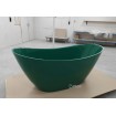 Окремостояча овальна ванна з штучного каменю Water Stone Stella / Стелла 185x82x74 см, Зелена глянцева, суцільнолита, клапан клік-клак колір ванни Окремостояча овальна ванна з штучного каменю Water Stone Stella / Стелла 185x82x74 см, Зелена глянцева, суцільнолита, клапан клік-клак колір ванни