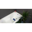 Ванна сидяча акрилова (з місцем для сидіння) Besco Aria Rehab 120x70 см, пряма з сидінням (WAR-120-PA) Ванна сидяча акрилова (з місцем для сидіння) Besco Aria Rehab 120x70 см, пряма з сидінням (WAR-120-PA)
