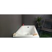 Ванна сидяча акрилова (з місцем для сидіння) Besco Aria Rehab 120x70 см, пряма з сидінням (WAR-120-PA) Ванна сидяча акрилова (з місцем для сидіння) Besco Aria Rehab 120x70 см, пряма з сидінням (WAR-120-PA)