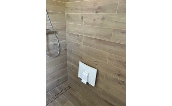 Сидіння для душу, крісло, стілець Besco Active, 32x37 см, складається, біле (SPA)