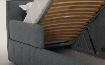 Знімний бортик WoodSoft до ліжка Sydney на 90 см Ш-90 В - 30 (кріплення на внутрішню сторону царги) (WSBT1)