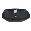 Умивальник на стільницю Catalano Colori Green Lux 60x40 чорний матовий, Satin black (160APGRLXNS)