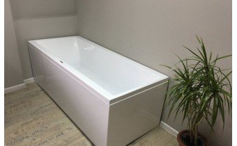 Акрилова ванна Radaway Aridea 200x90 см, пряма з ніжками + сифон для ванни Radaway R135L (WA1-24-200x090U)