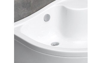 Сифон для глибокого душового піддону з переливом Radaway B602R, отвір Ø 50 мм