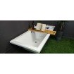 Ванна акрилова Besco Quadro 165x75 см, пряма + чорна панель, екран ванни (WAQ-165-PK-BL) Ванна акрилова Besco Quadro 165x75 см, пряма + чорна панель, екран ванни (WAQ-165-PK-BL)