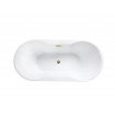 Окремостояча акрилова ванна Besco Navia 150x80 з сифоном click / clack, золотий (WAS-150-NZL) Окремостояча акрилова ванна Besco Navia 150x80 з сифоном click / clack, золотий (WAS-150-NZL)