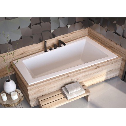 Ванна акрилова Besco Intima Slim 150x85 R, асиметрична, торець бортика 15 мм (WAIT-150-SP)