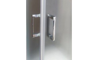 Душова кабіна Besco Modern 90x90x185, скло з ефектом морозу (MP-90-165-M)