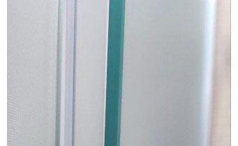 Душова кабіна Besco Modern 90x90x185, скло з ефектом морозу (MP-90-165-M)
