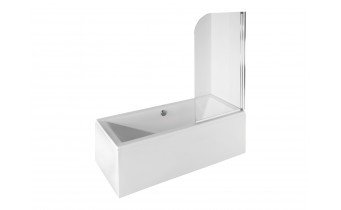 Ванна акрилова Besco Quadro 170x75, пряма (WAQ-170-PK)